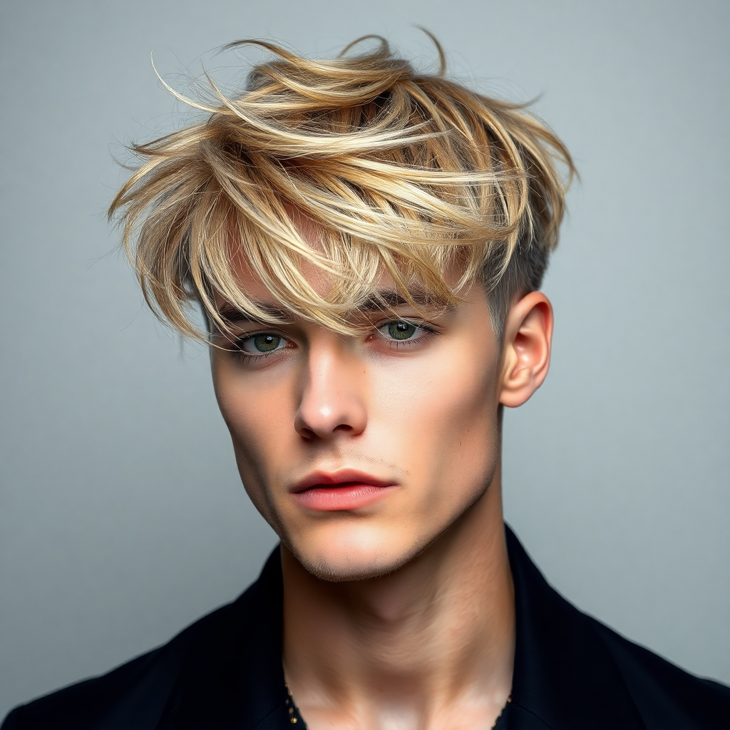 Soft Punk Cut With Face-Framing Ends