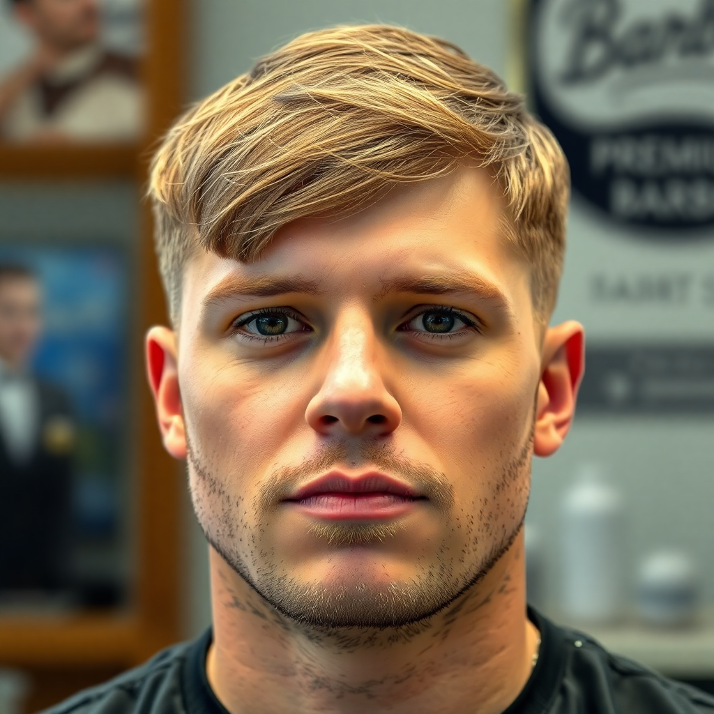 Textured Crop With Low Taper Fade