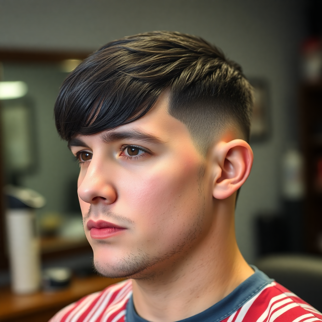 Bald Fade Edgar With a Compact Crop