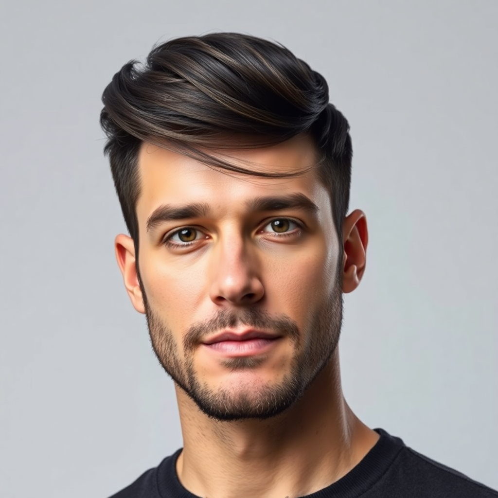  Long Textured Edgar With a Tapered Neckline