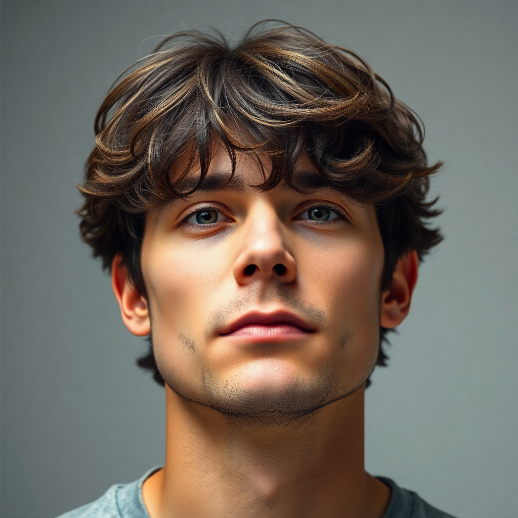 Curly Fringe With Low Burst Taper