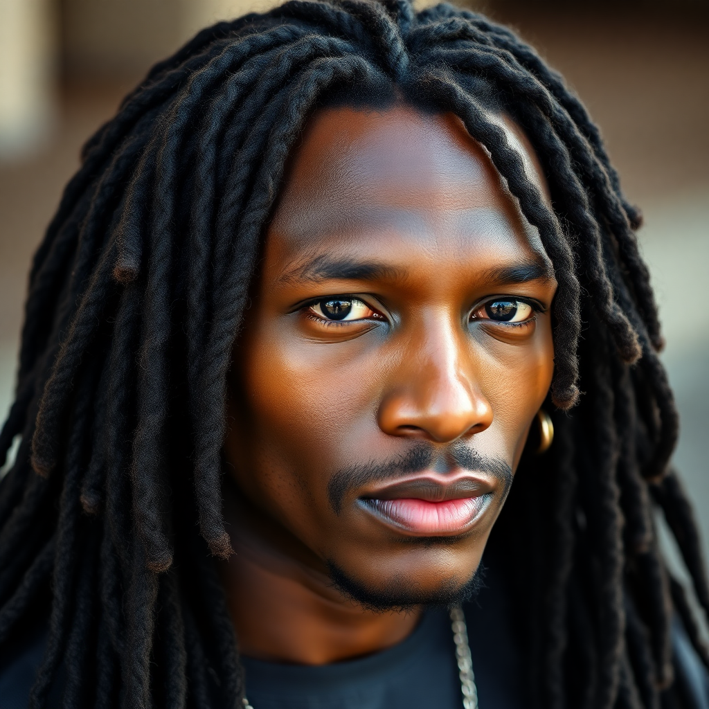 Long Freeform Locs With Natural Volume