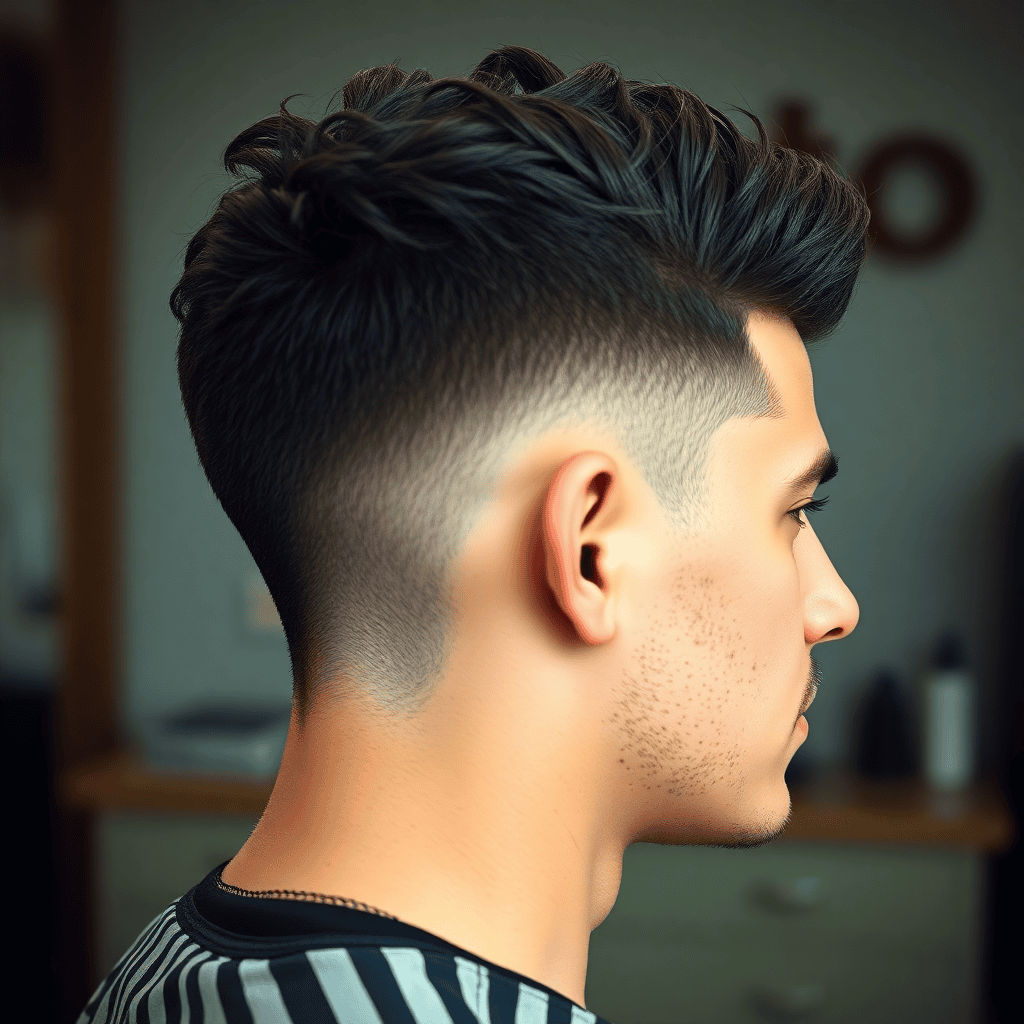 Disconnected French Crop Undercut