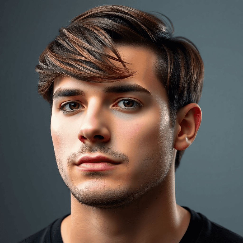 Side-Swept French Crop