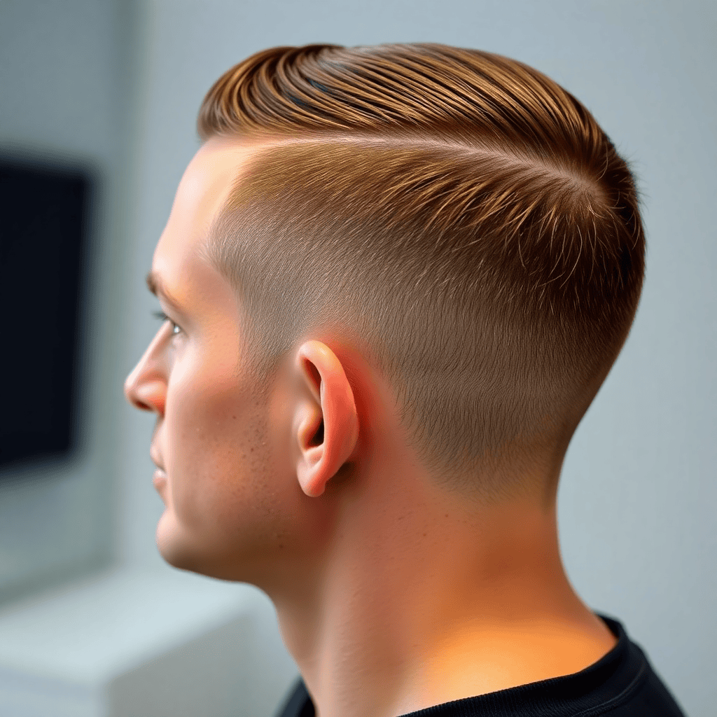 Matte Textured Slick Back
