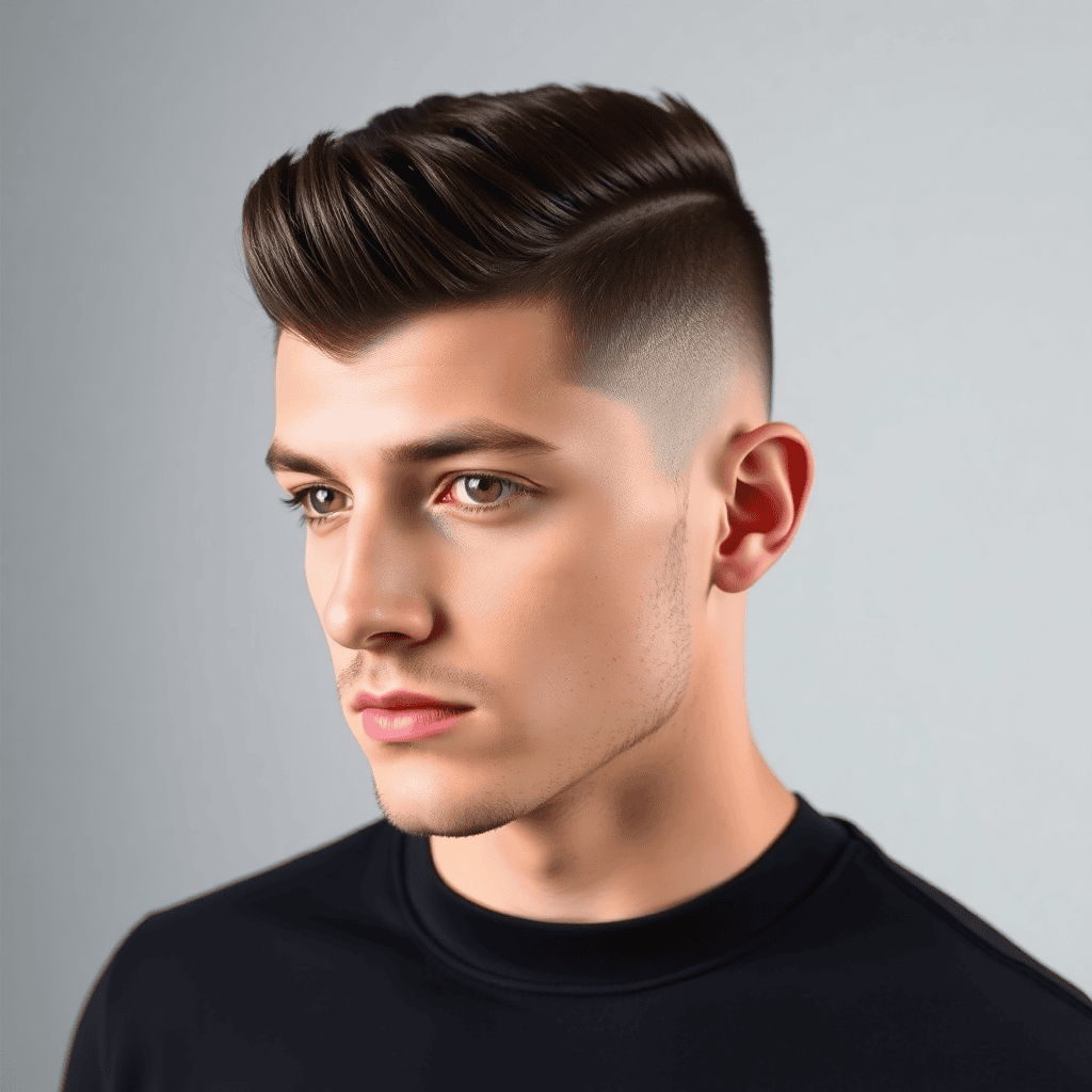 Baby Mullet With a Low Taper