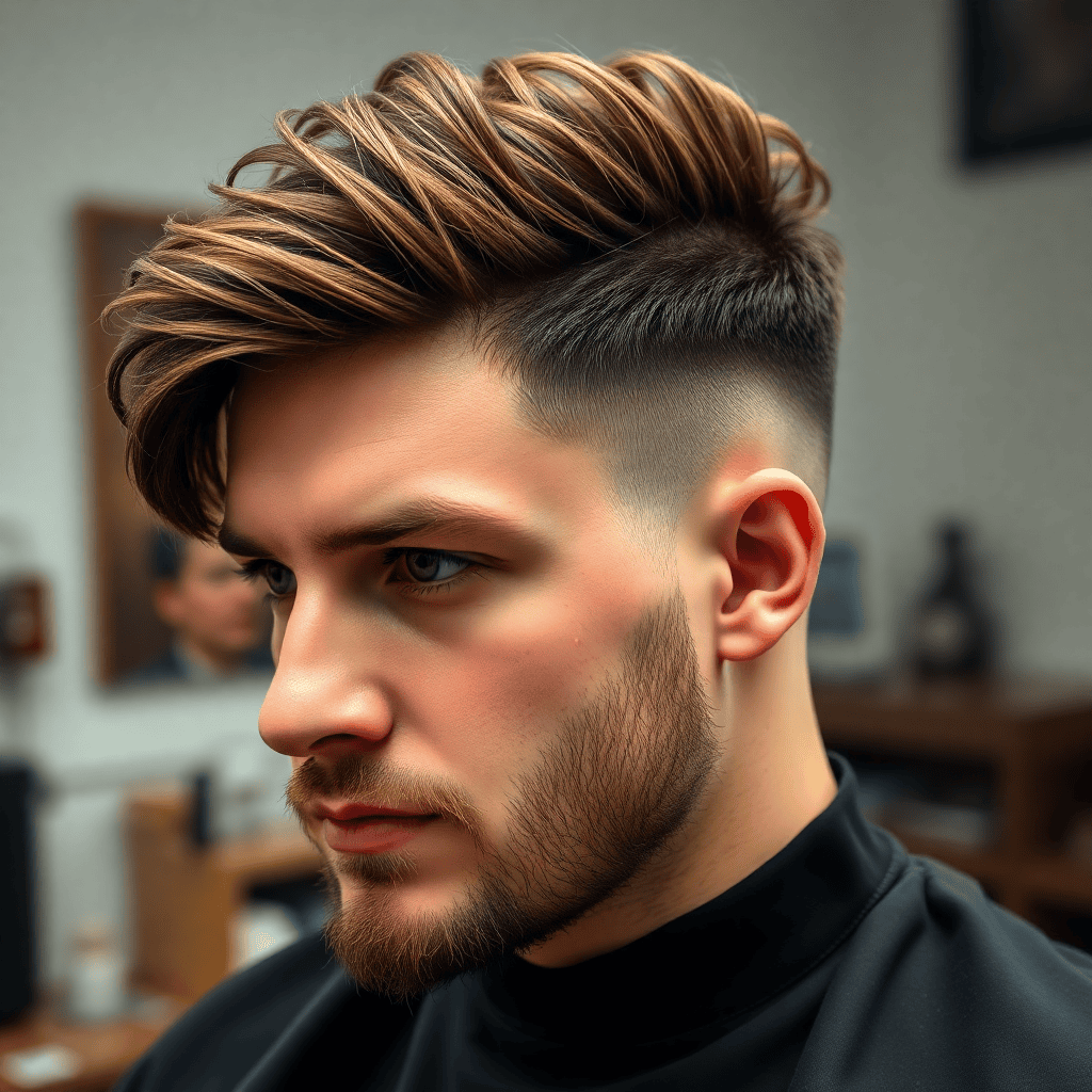 Wavy Wolf Cut With a Soft Low Taper