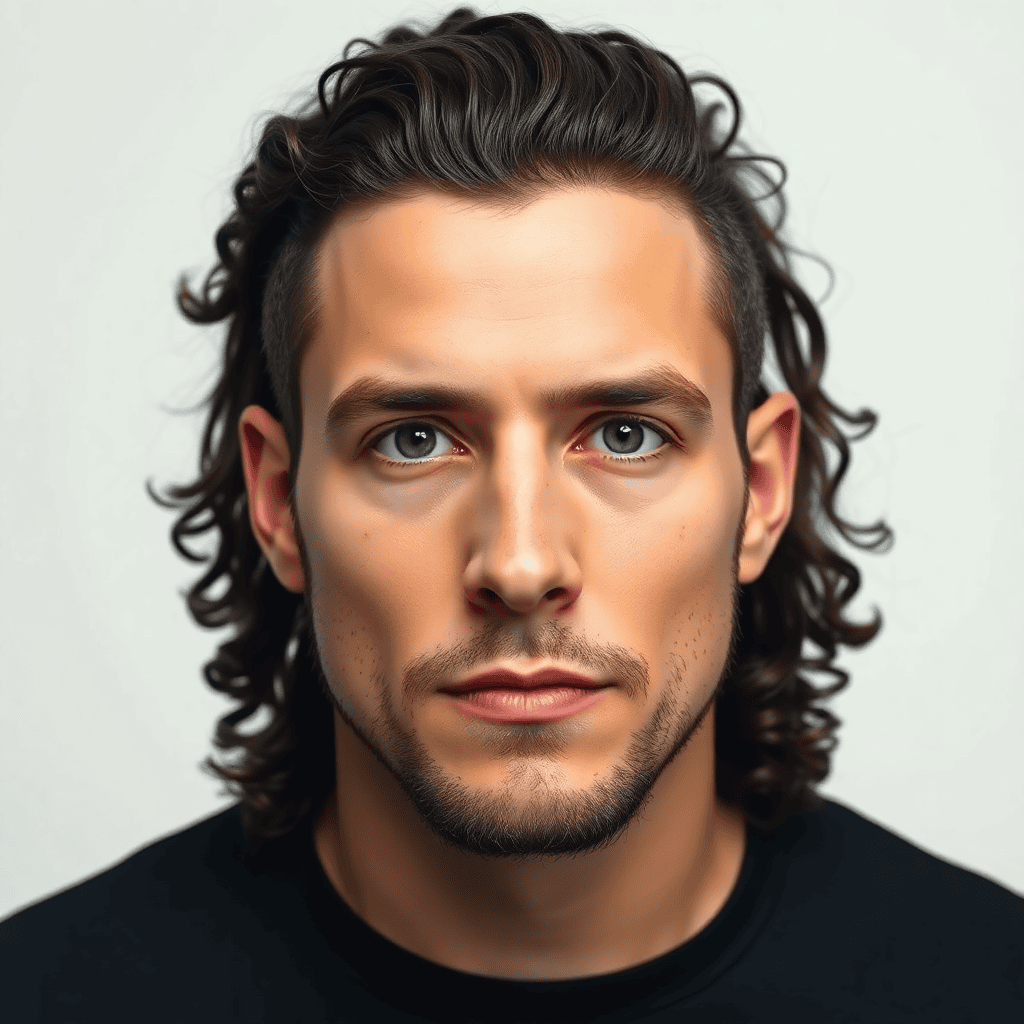 Wavy Wolf Cut With a Soft Low Taper