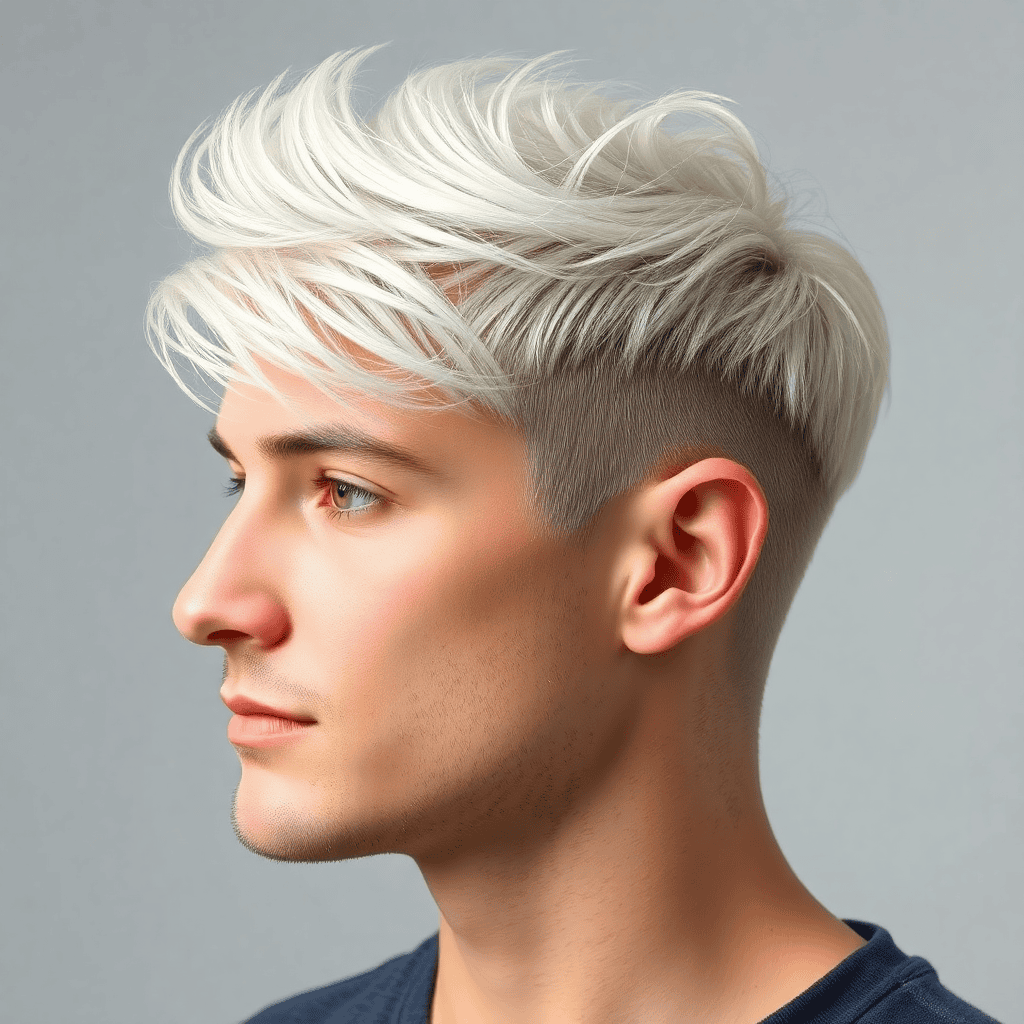 Fine Hair Wolf Cut With Airy Crown Texture