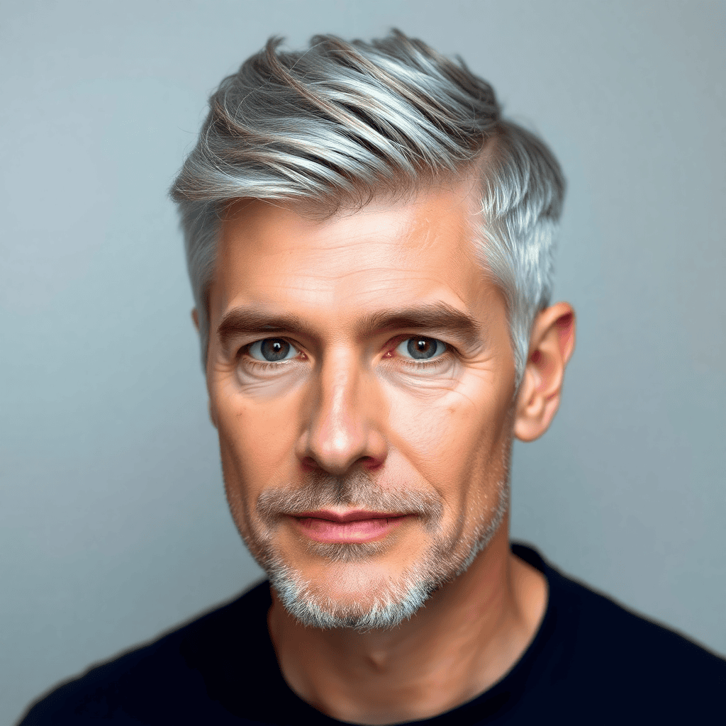 Airy Quiff for Fine or Thin Hair