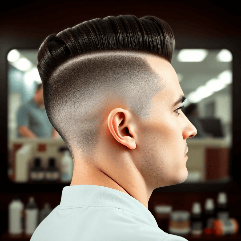 Voluminous Rockabilly Quiff