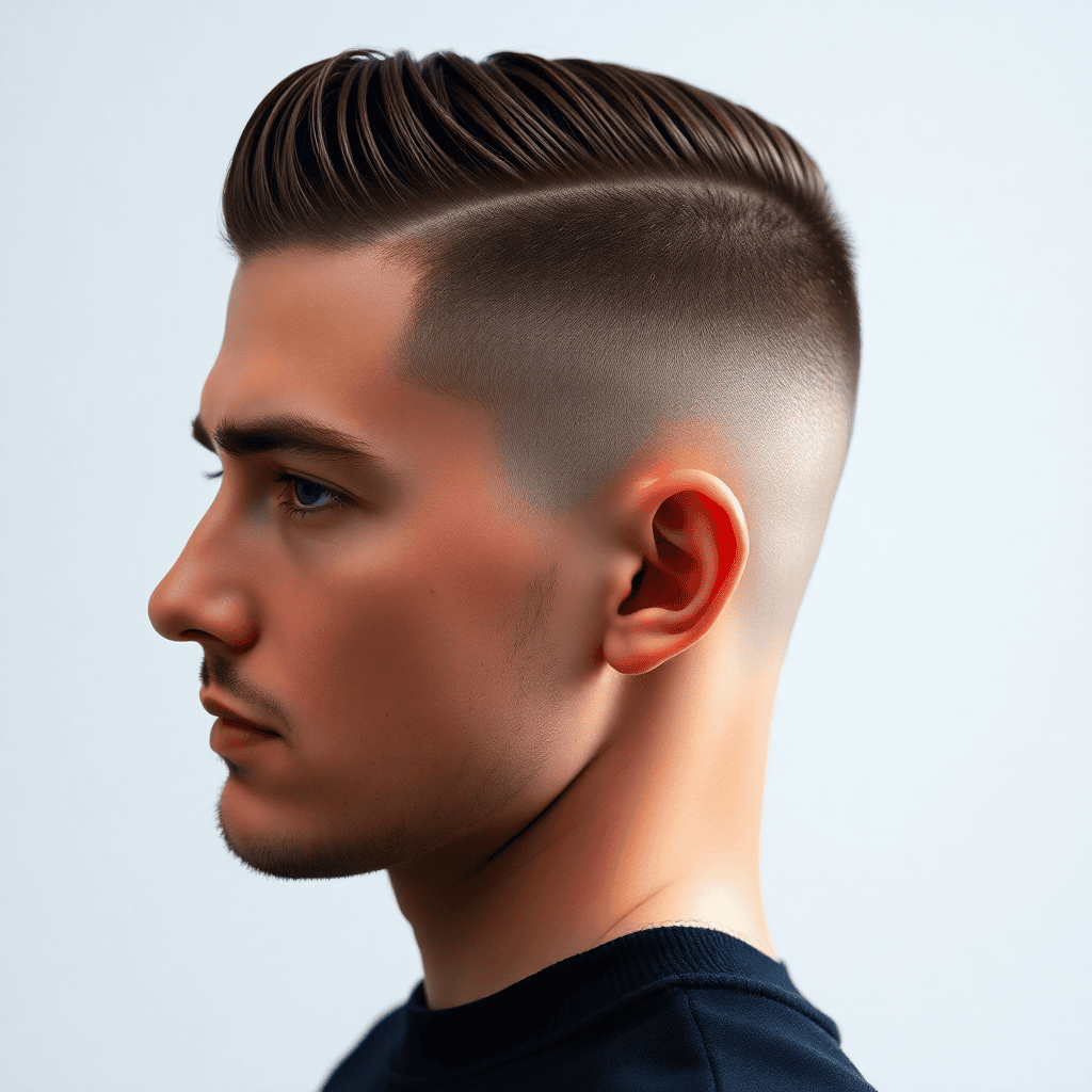 Military High-and-Tight Undercut