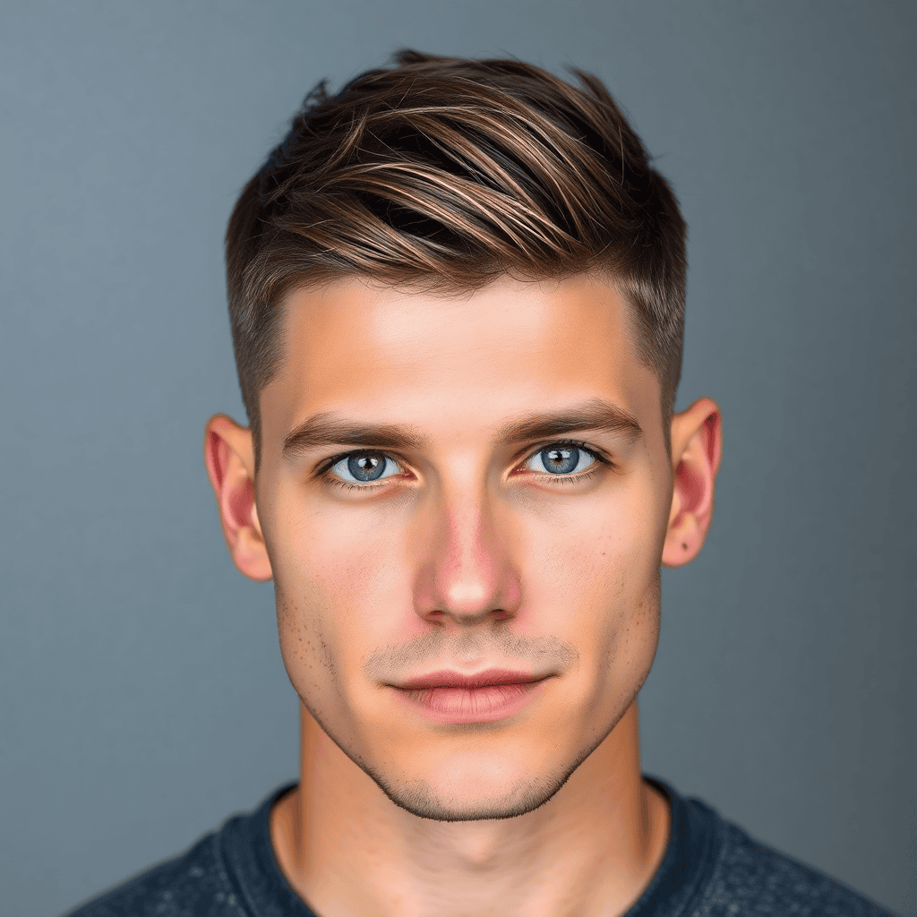 Short Caesar Undercut
