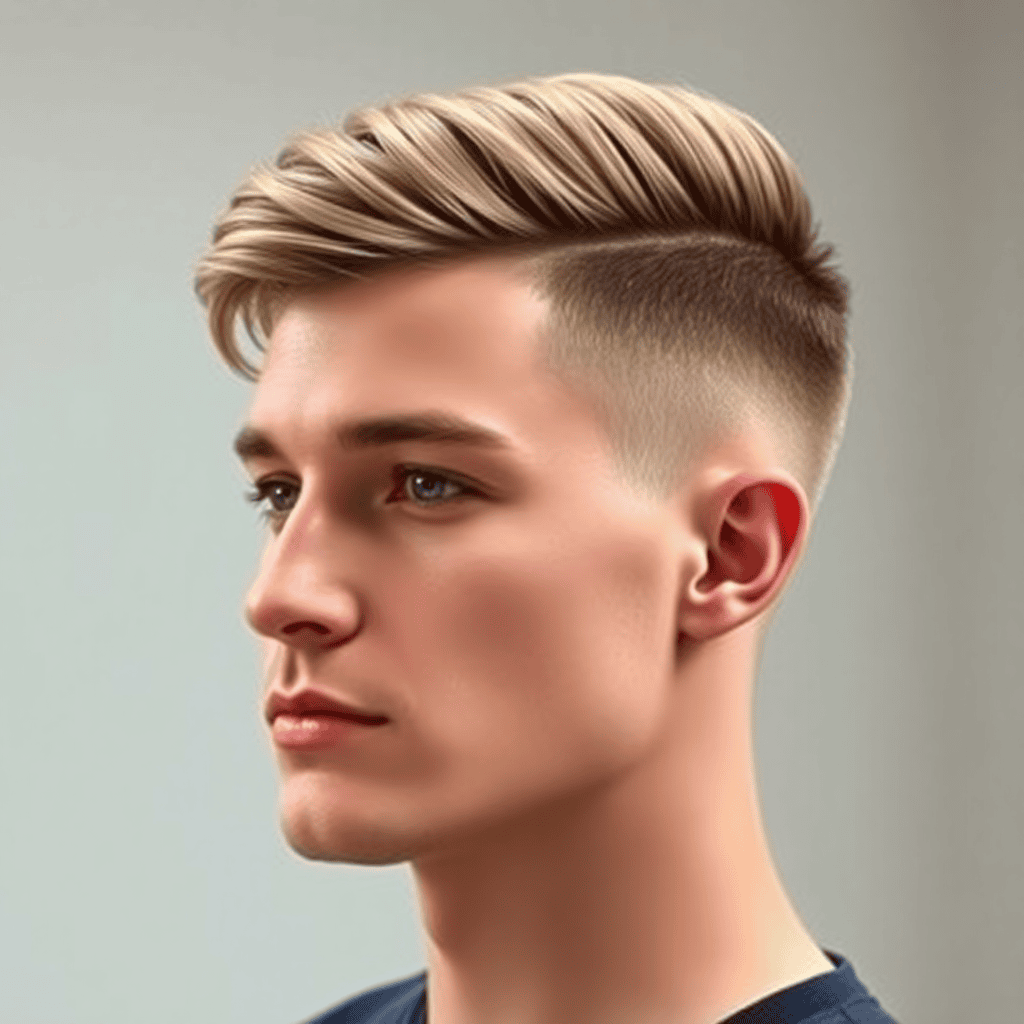 Classic Pompadour Undercut