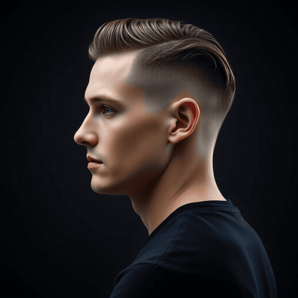 Long Slicked-Back Undercut