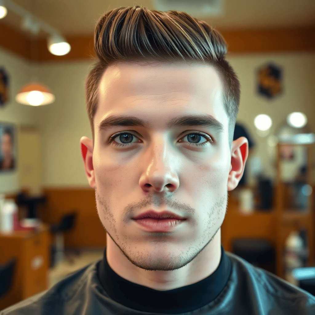 High and Tight With a Choppy Forward Top
