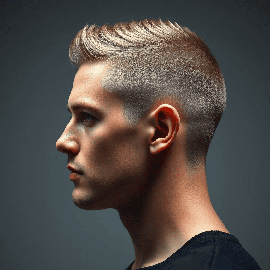 Disconnected Textured Crop With Undercut Sides
