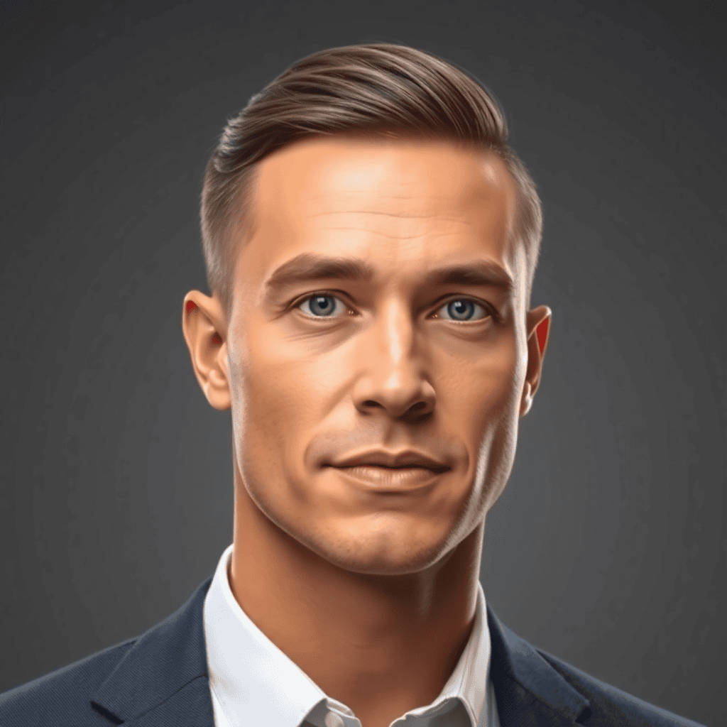 Side-Swept Top With a Low Scissor Taper