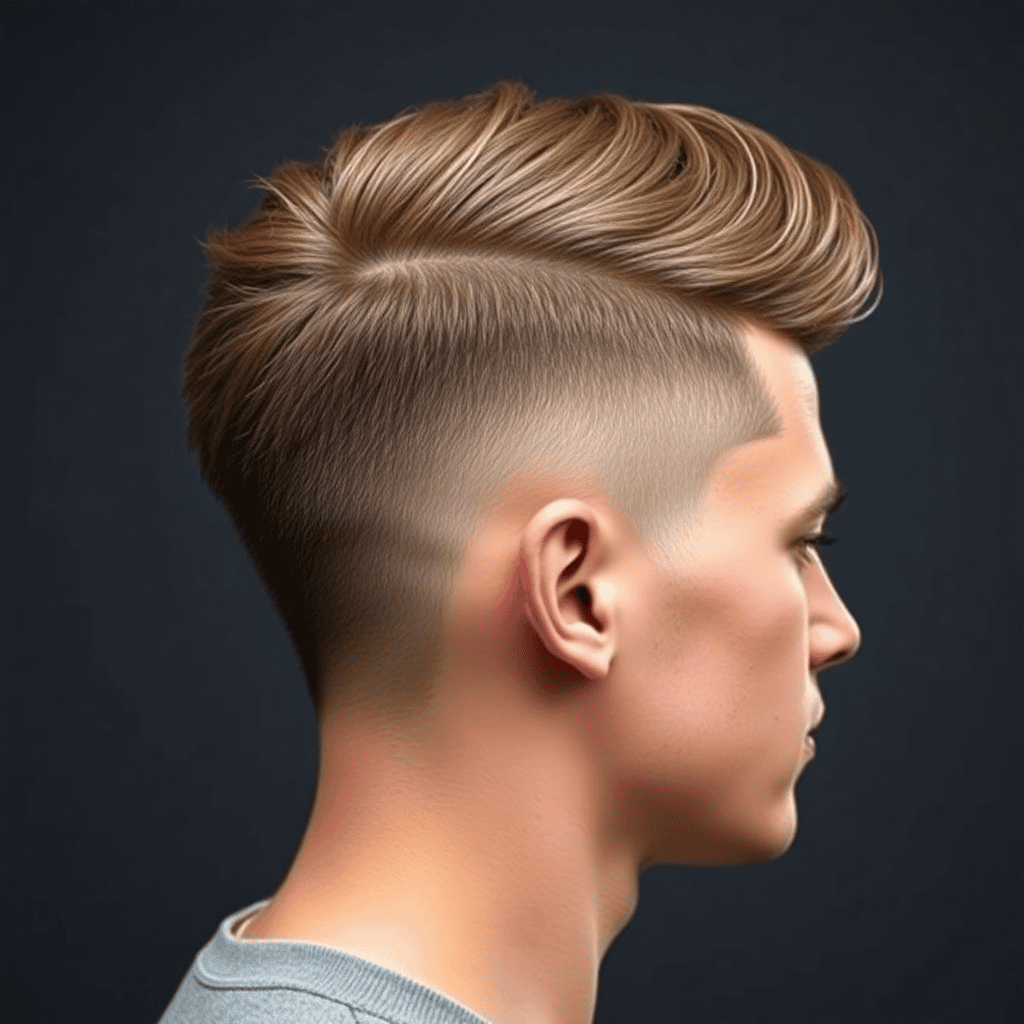 Disconnected Undercut With Long Wavy Top