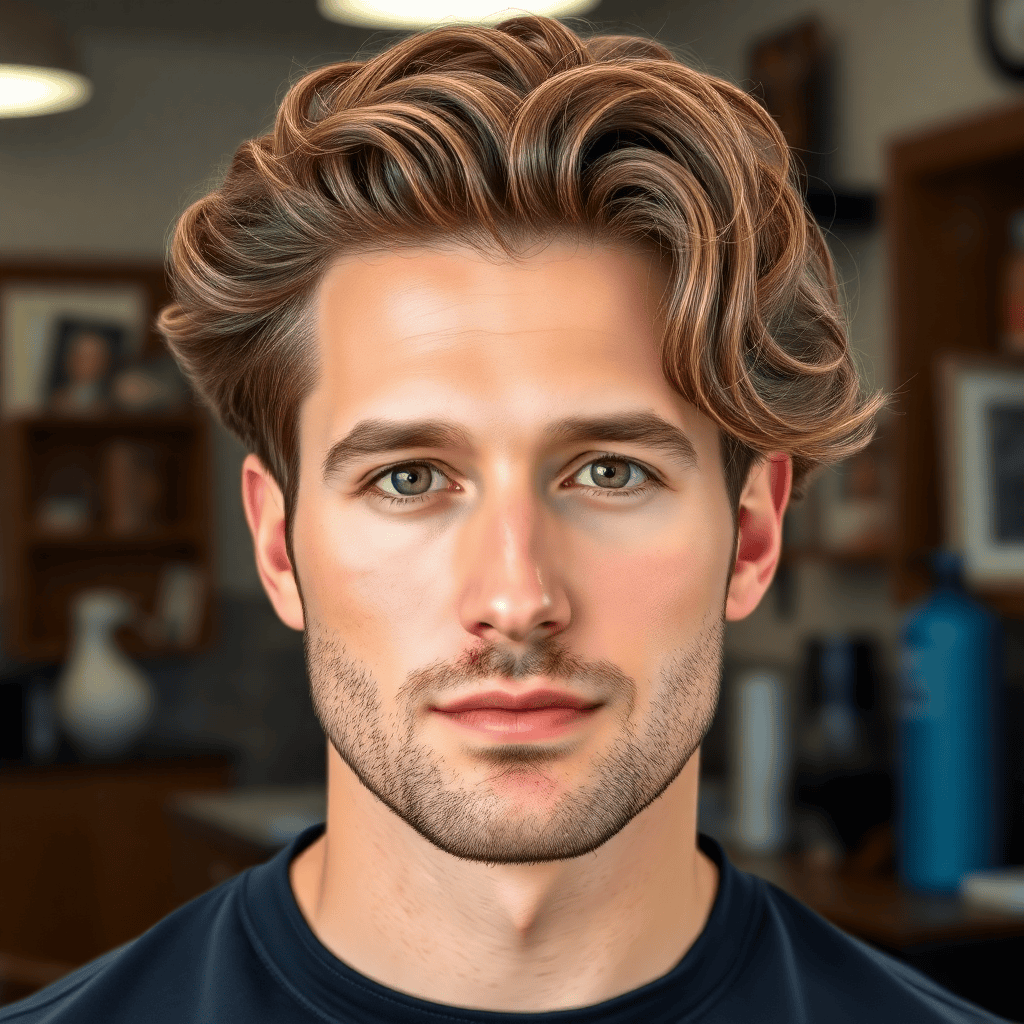 Disconnected Undercut With Long Wavy Top