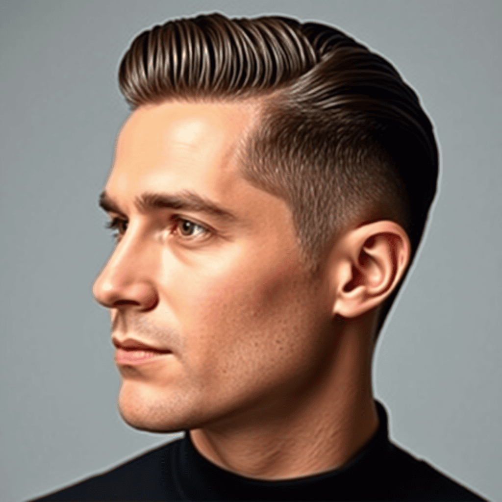 Slicked-Back Medium Waves With Low Taper