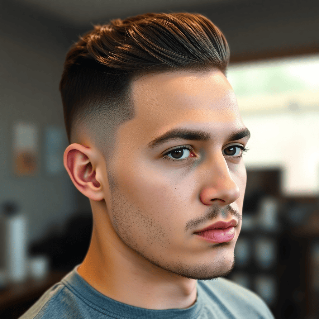 High and Tight With a Textured Top