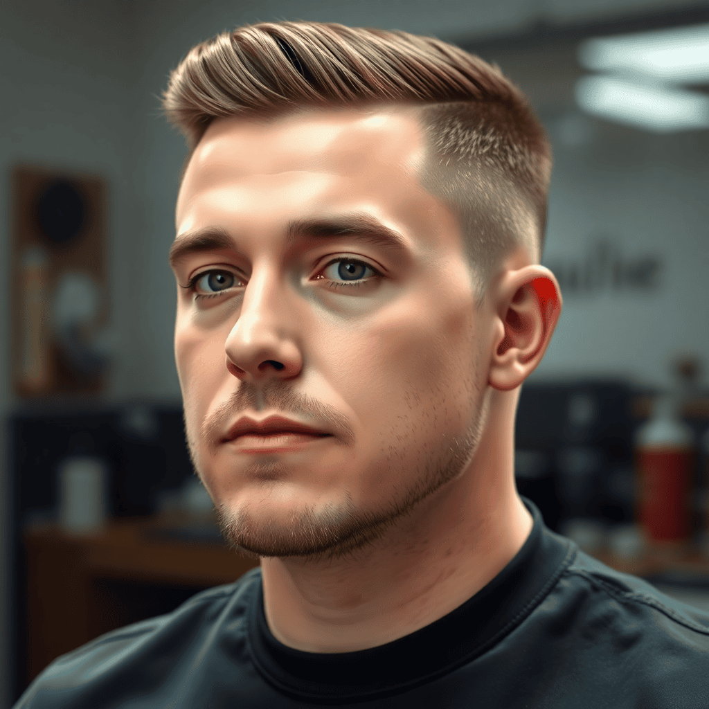 High and Tight With a Textured Top