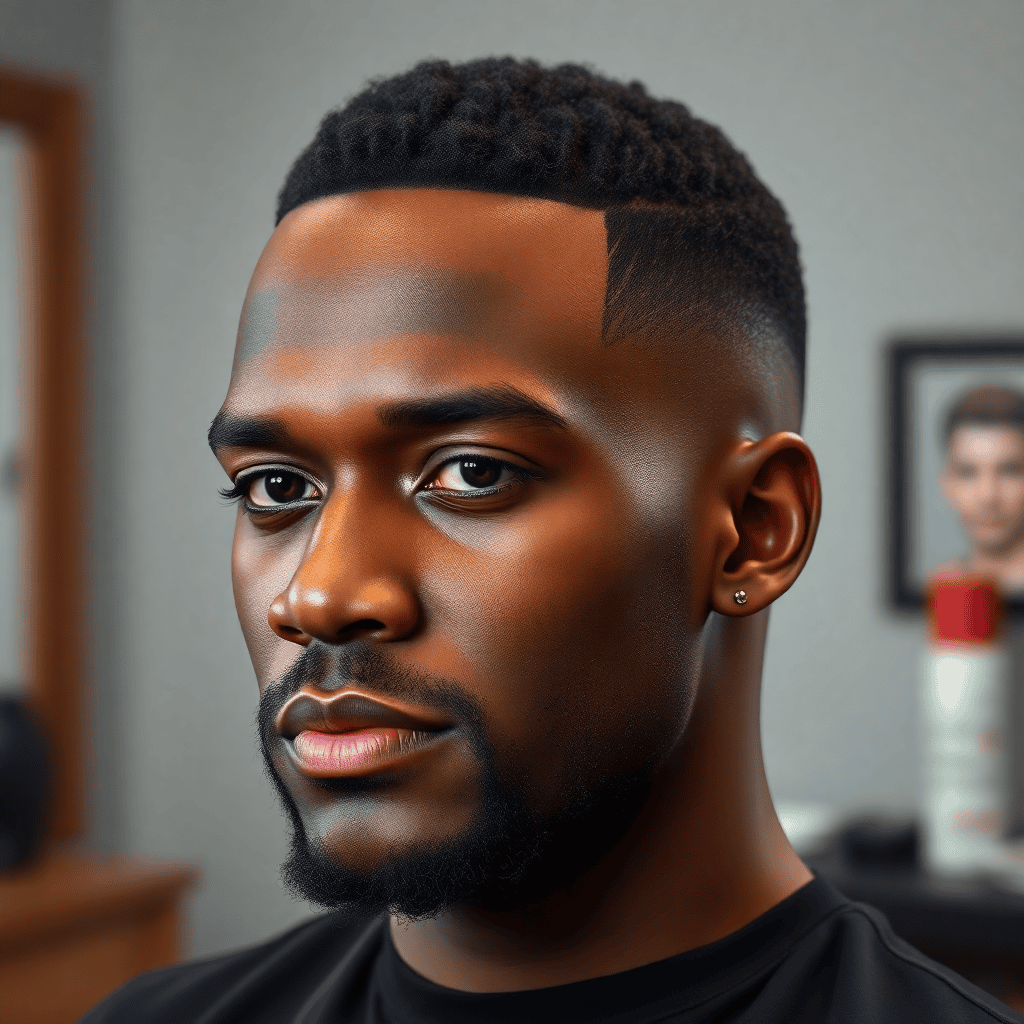 Modern Flat Top With Faded Sides