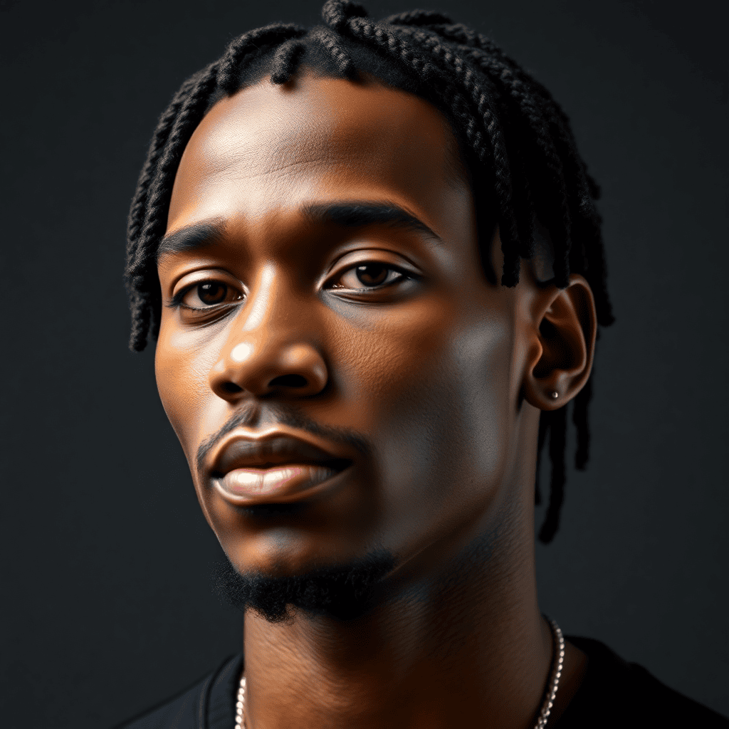 Medium Loc Top With a Temple Taper