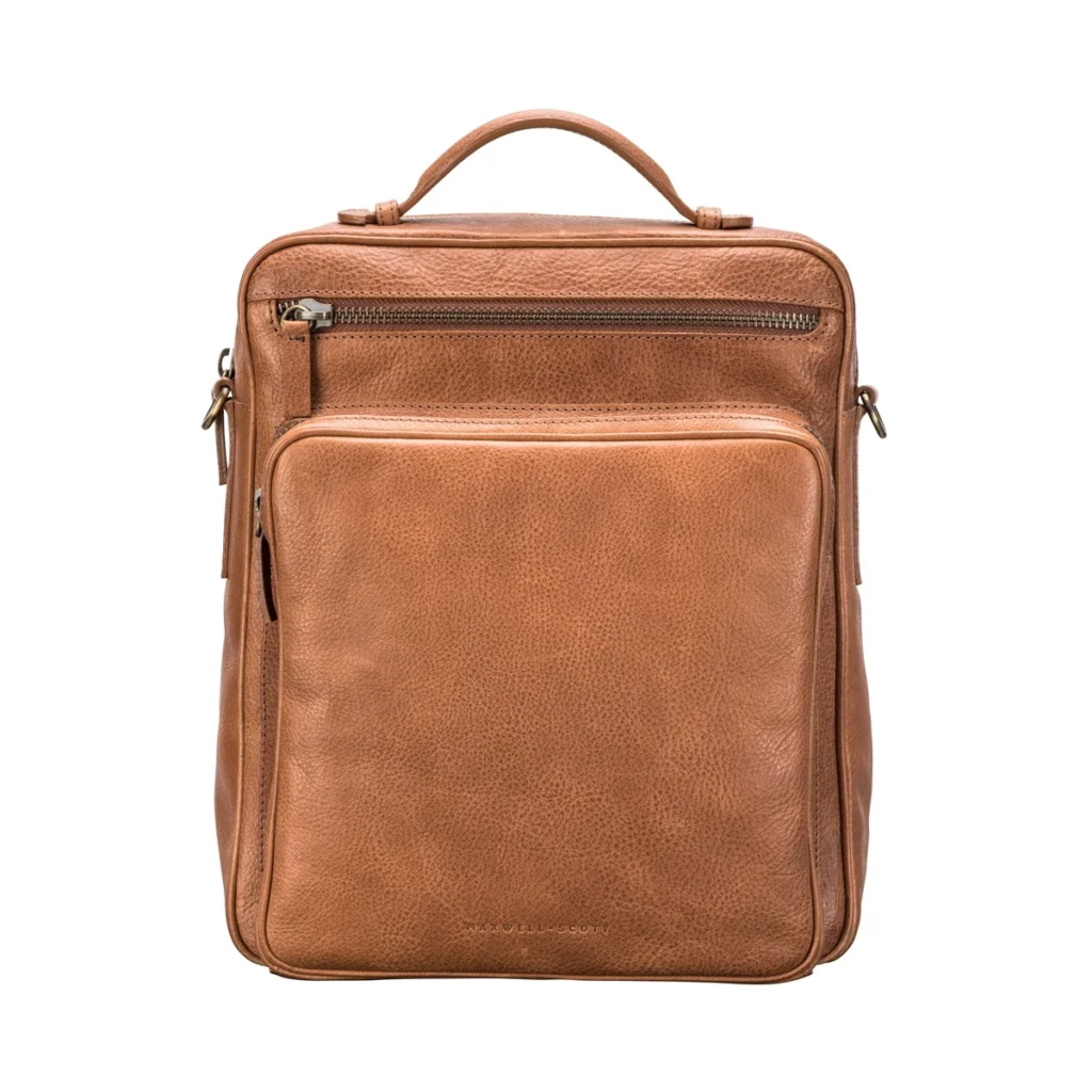 Maxwell-Scott Santino Extra Large Leather Business Backpack