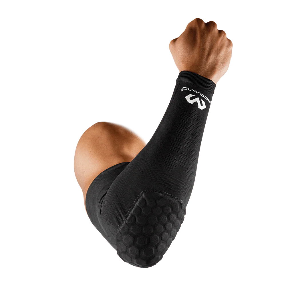McDavid Elite HEX Shooter Arm Sleeve/Single — Best Breathable Padded Option