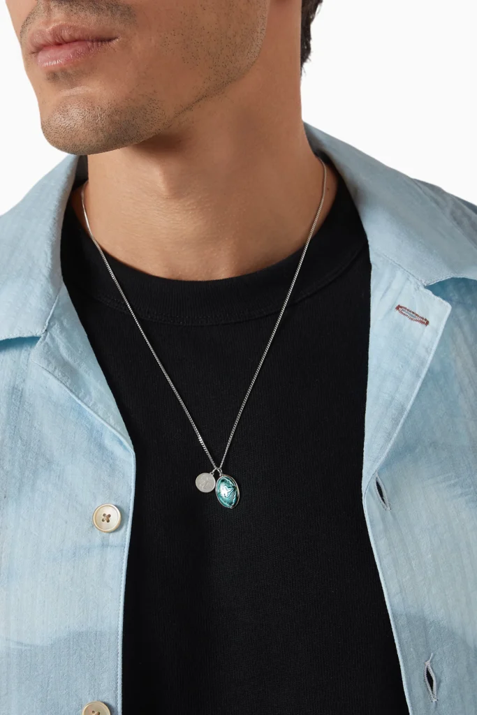 Miansai Mini Dove Pendant Necklace in Sterling Silver
