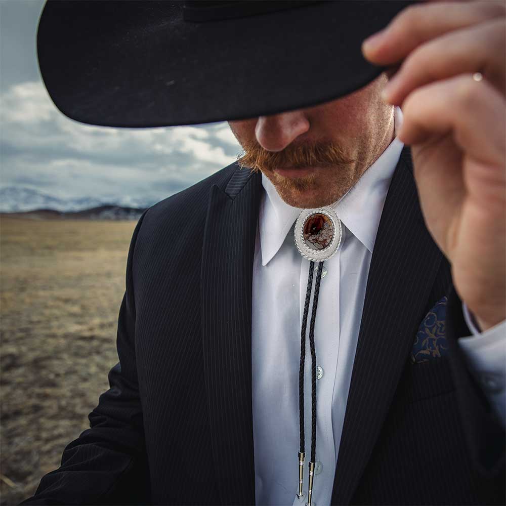 Montana Silversmiths Four Winds Bolo Tie