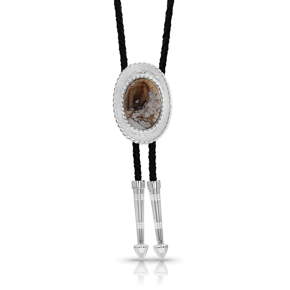 Montana Silversmiths Onyx Sky Bolo Tie