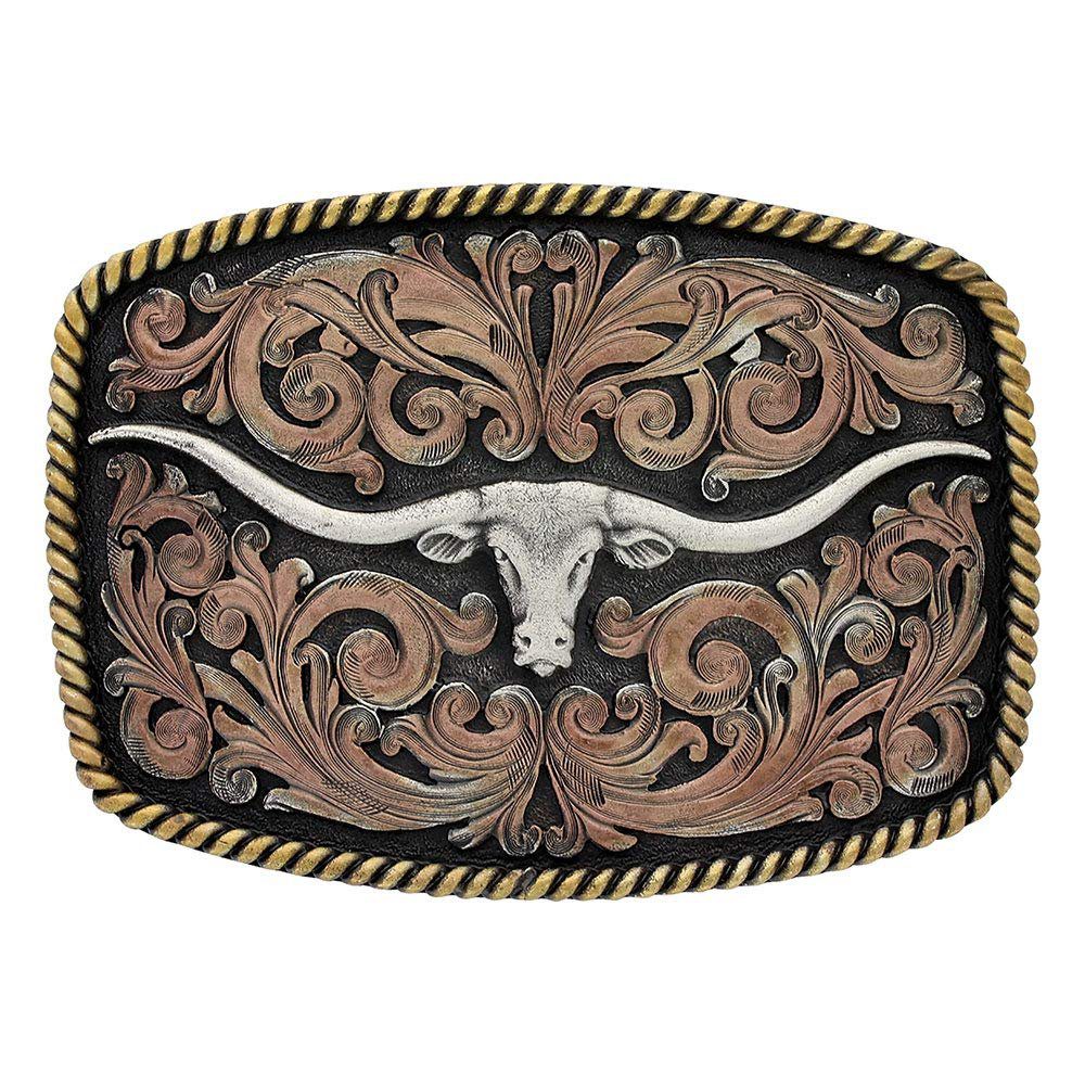 Montana Silversmiths Sheridan Style Texas State Buckle