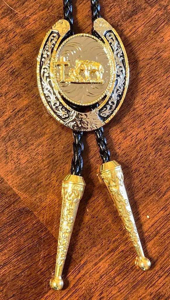 Montana Silversmiths Wild Horse Bolo Tie