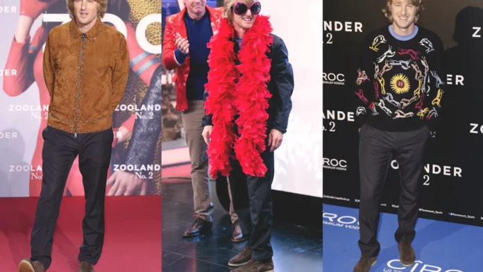 Owen Wilson - Celebrity Wardrobe, Luxury Streetwear and Sharp Formal Looks