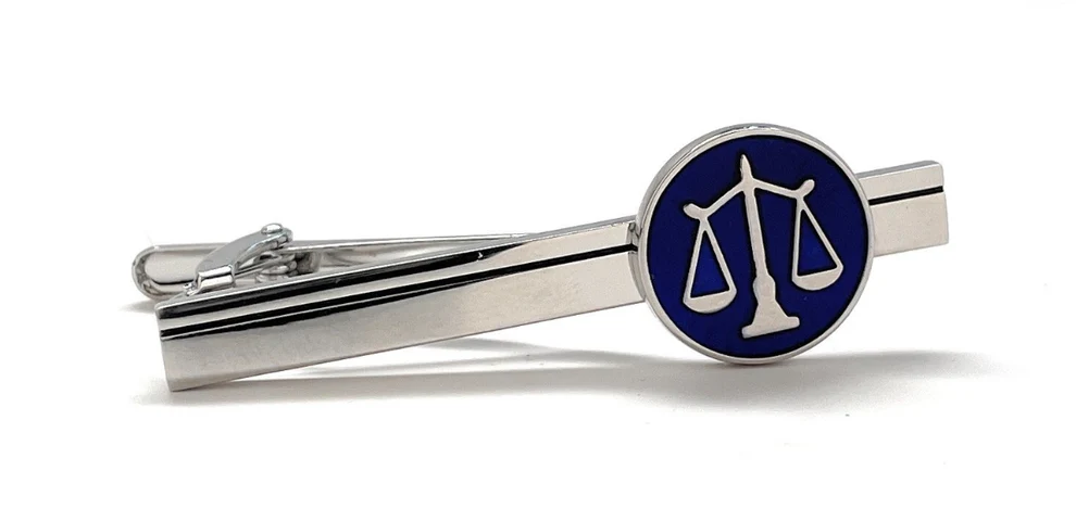 Ox and Bull Cross Gold Tie Bar
