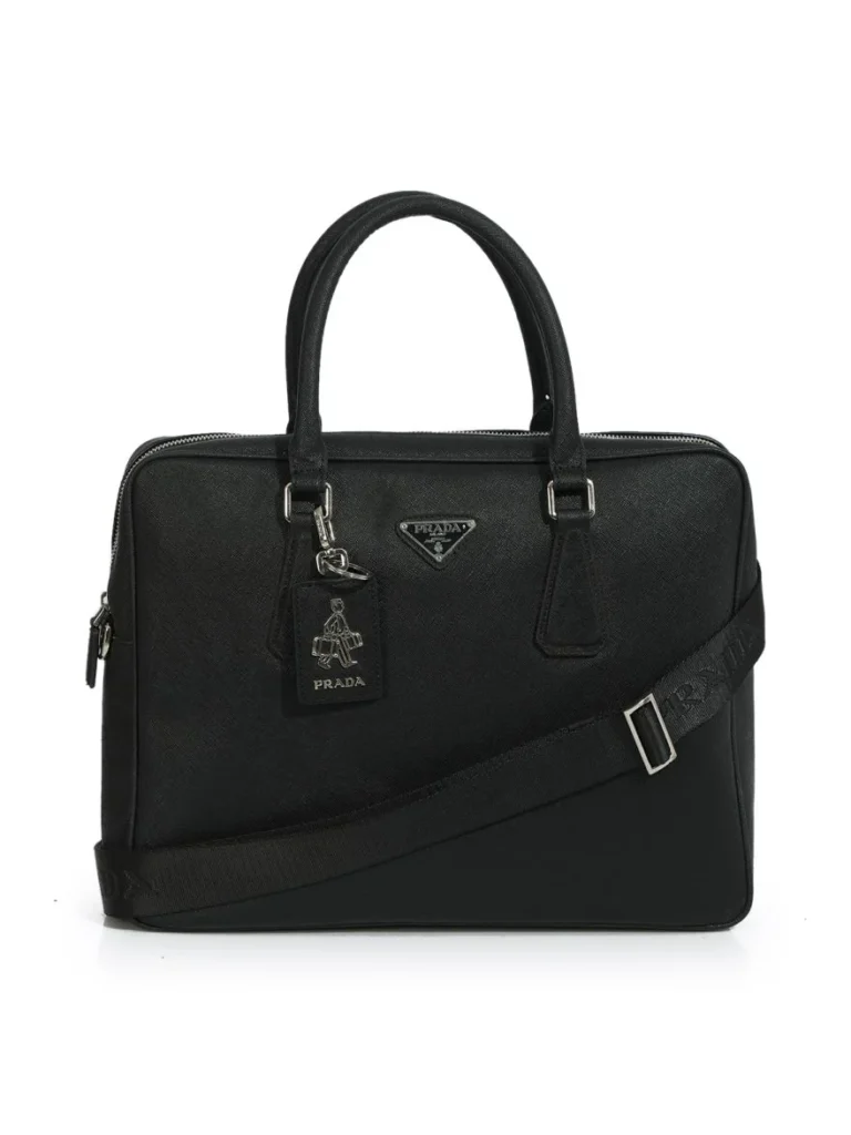 Prada Saffiano Leather Briefcase