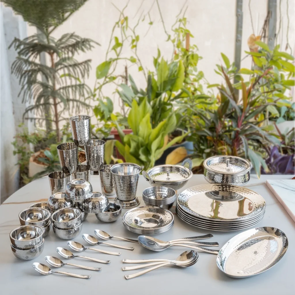 Quality Stays 52-Piece Stainless Steel Set
