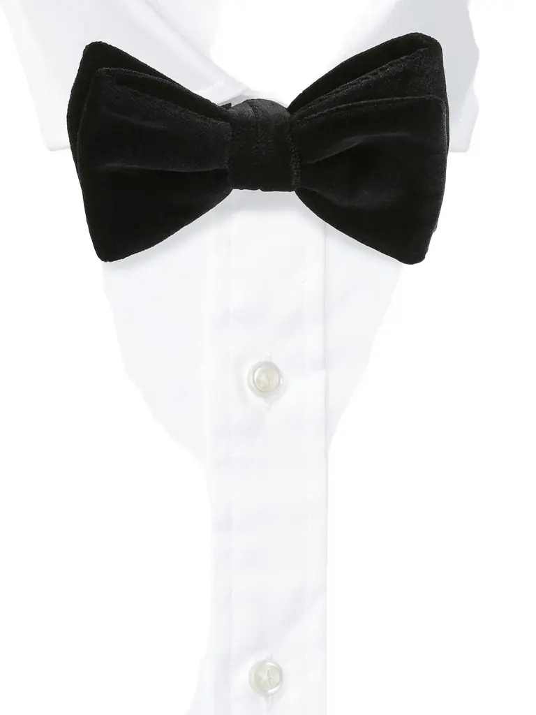 Ralph Lauren Purple Label Silk Satin Bow Tie