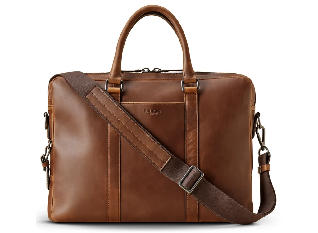 Shinola Computer Briefcase