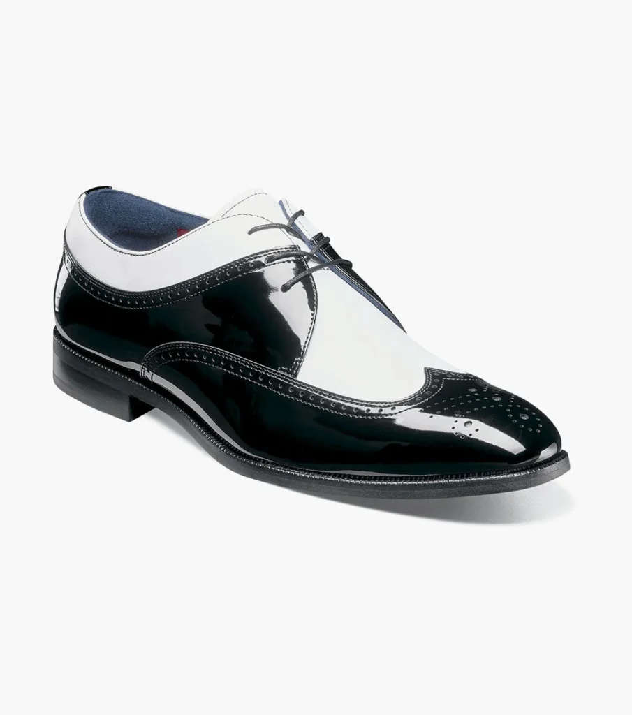 Stacy Adams Dayton Python Print Wingtip Oxford