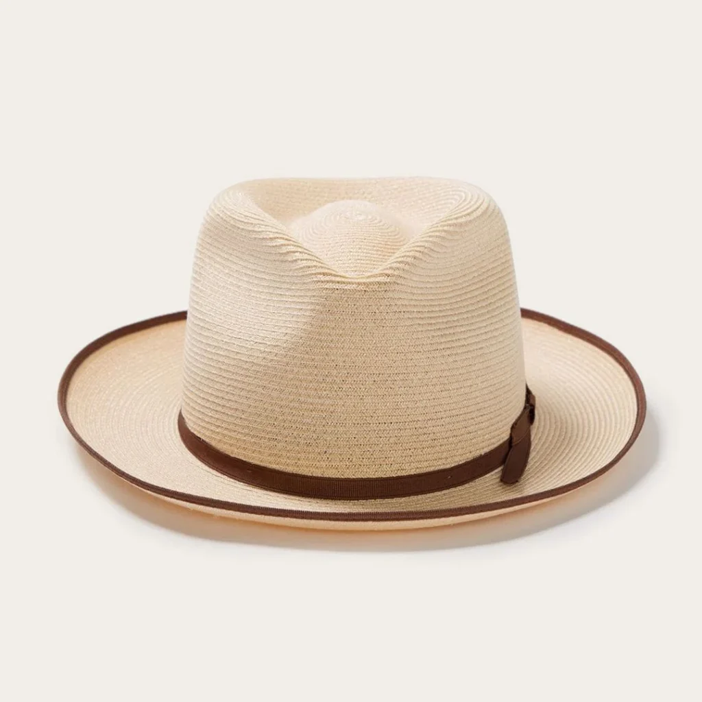 Stetson Fremont Straw Trilby — Best for Understated Elegance