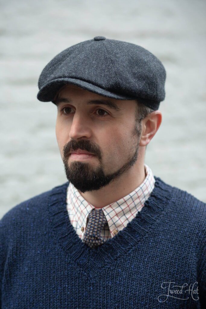 Stetson Wool Herringbone Hatteras