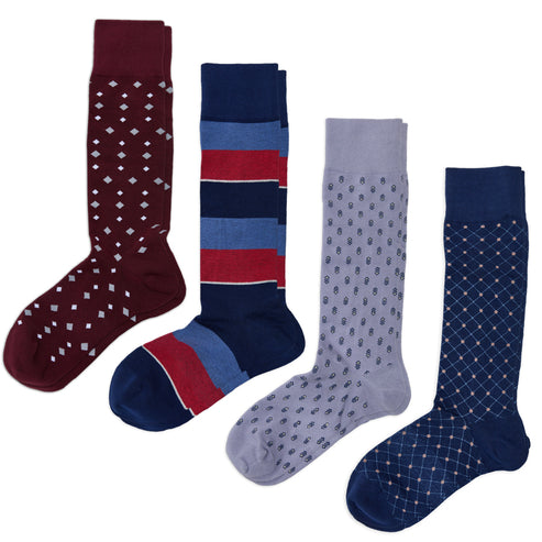 Best Patterned Dress Socks for Men with Subtle Personality