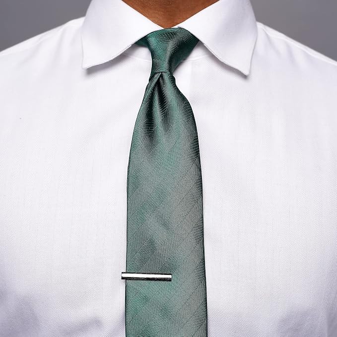 The Tie Bar Birdseye Knit Hunter Wool Tie