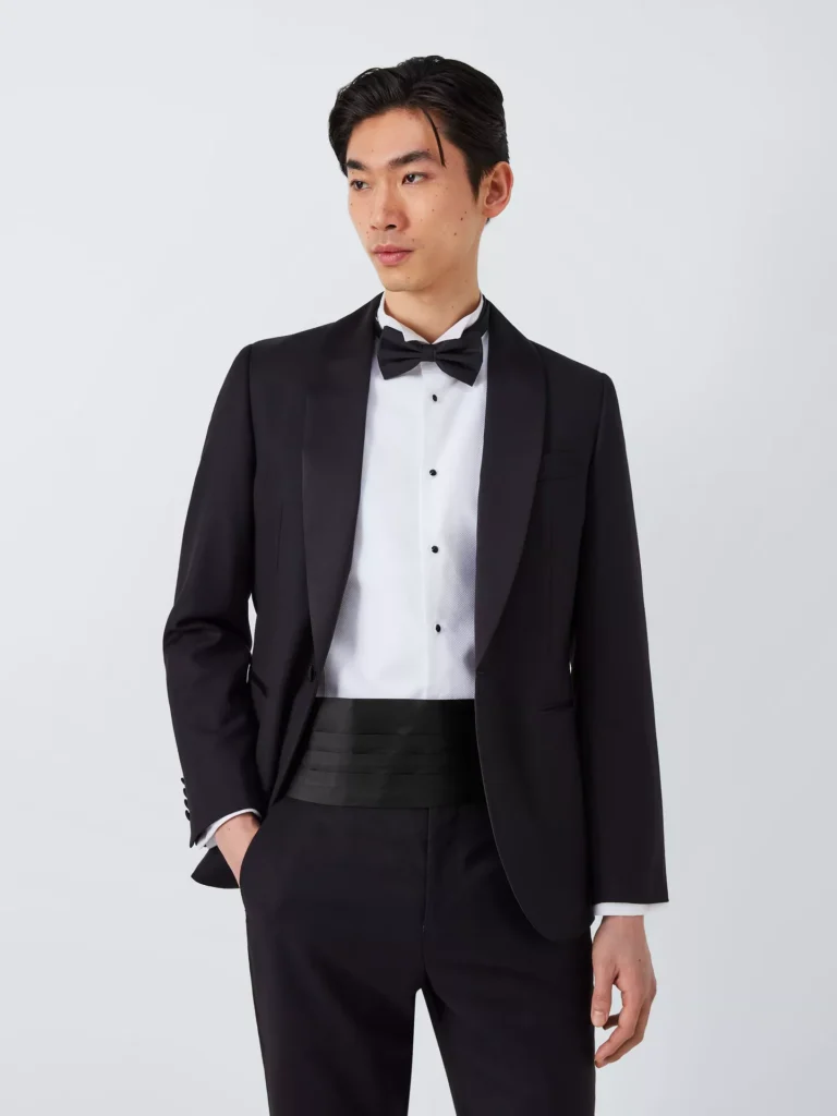 The Tie Bar Black Silk Cummerbund