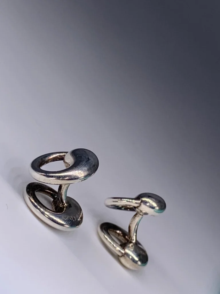 Tiffany Elsa Peretti Circle Cufflinks — Best Sculptural Minimalism