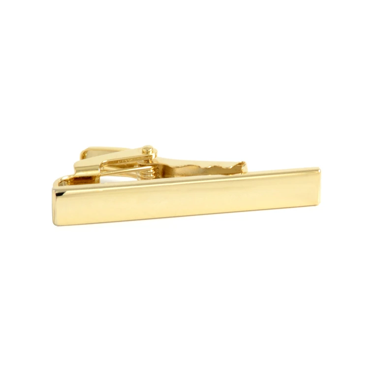 Trendhim Matte Gold-Tone 4 cm Tie Clip